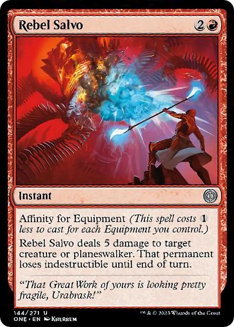 Rebel Salvo [Phyrexia: All Will Be One]