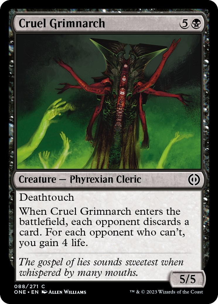 Cruel Grimnarch [Phyrexia: All Will Be One]