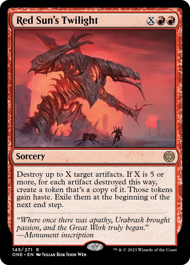 Red Sun's Twilight [Phyrexia: All Will Be One]