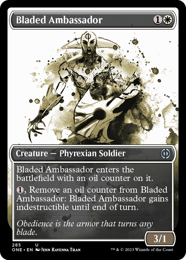 Bladed Ambassador (Showcase Ichor) [Phyrexia: All Will Be One]