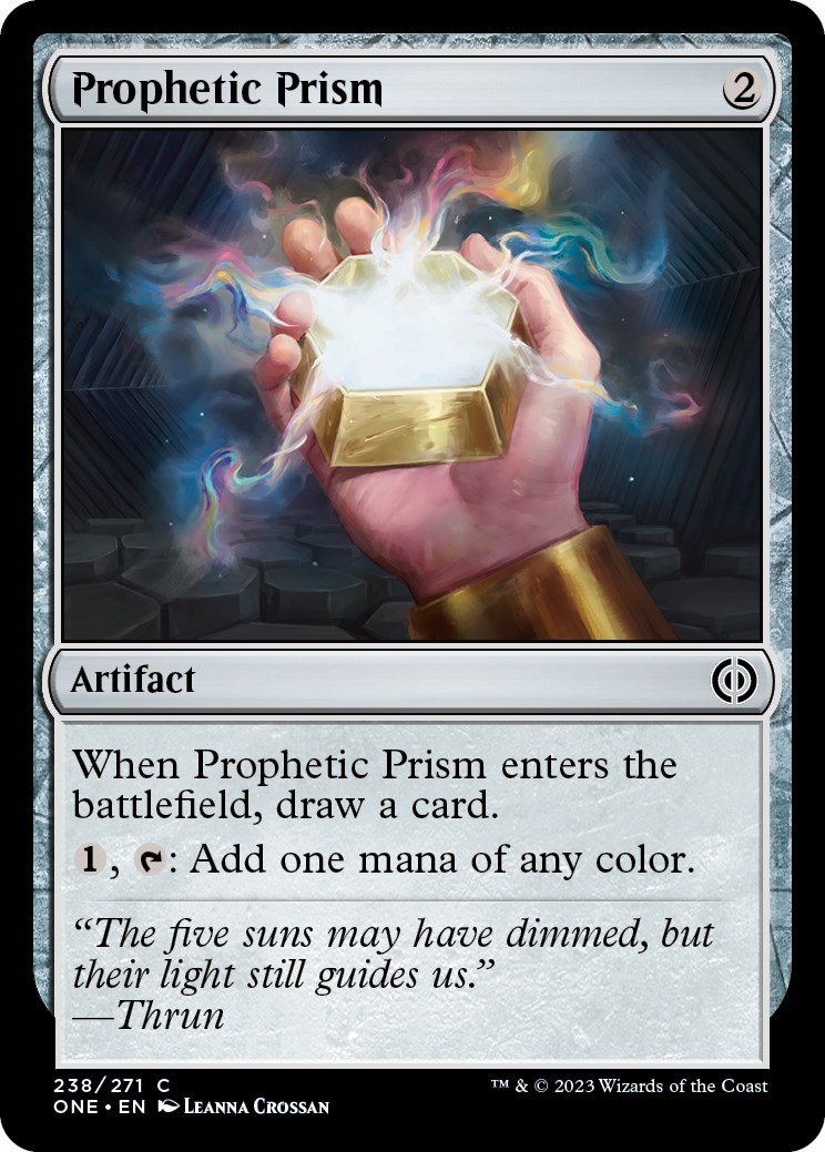 Prophetic Prism [Phyrexia: All Will Be One]
