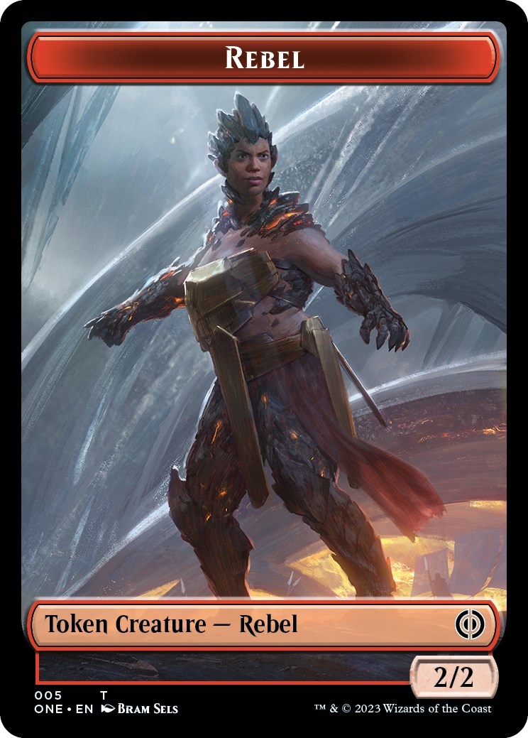 Rebel Token [Phyrexia: All Will Be One Tokens]