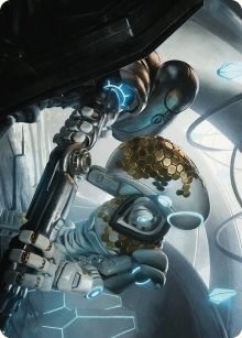 Myr Kinsmith Art Card [Phyrexia: All Will Be One Art Series]