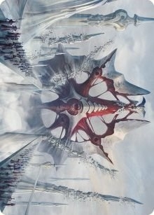 Mondrak, Glory Dominus Art Card [Phyrexia: All Will Be One Art Series]