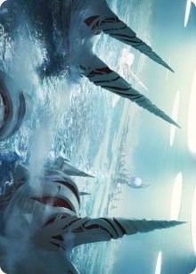 Seachrome Coast Art Card [Phyrexia: All Will Be One Art Series]