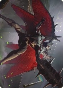 Phyrexian Vindicator Art Card [Phyrexia: All Will Be One Art Series]