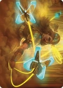 Bladehold War-Whip Art Card [Phyrexia: All Will Be One Art Series]