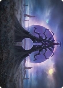 Black Sun's Twilight Art Card [Phyrexia: All Will Be One Art Series]