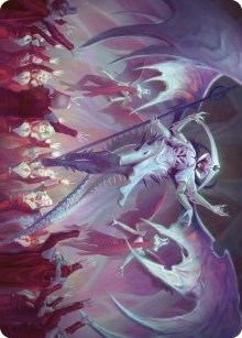 Atraxa, Grand Unifier Art Card [Phyrexia: All Will Be One Art Series]