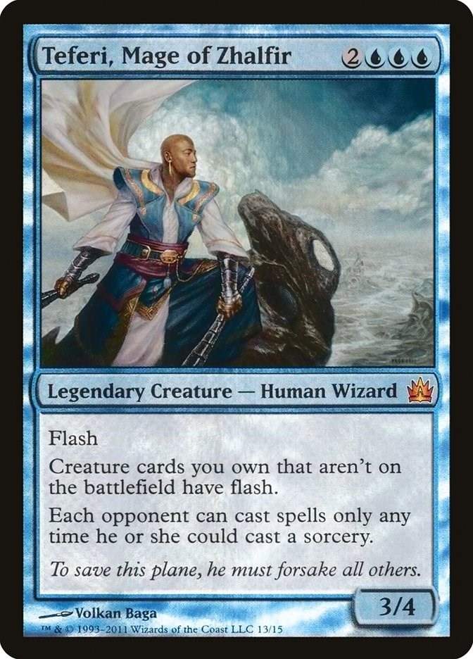 Teferi, Mage of Zhalfir (13) (V11)