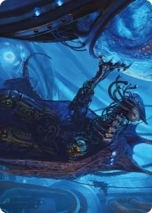 Atmosphere Surgeon Art Card [Phyrexia: All Will Be One Art Series]