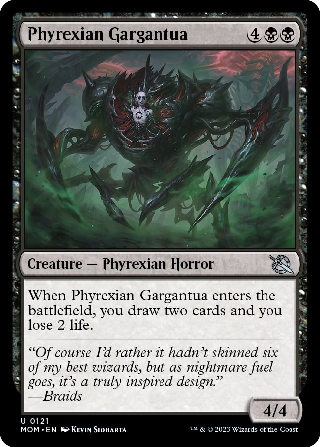 Phyrexian Gargantua [March of the Machine]