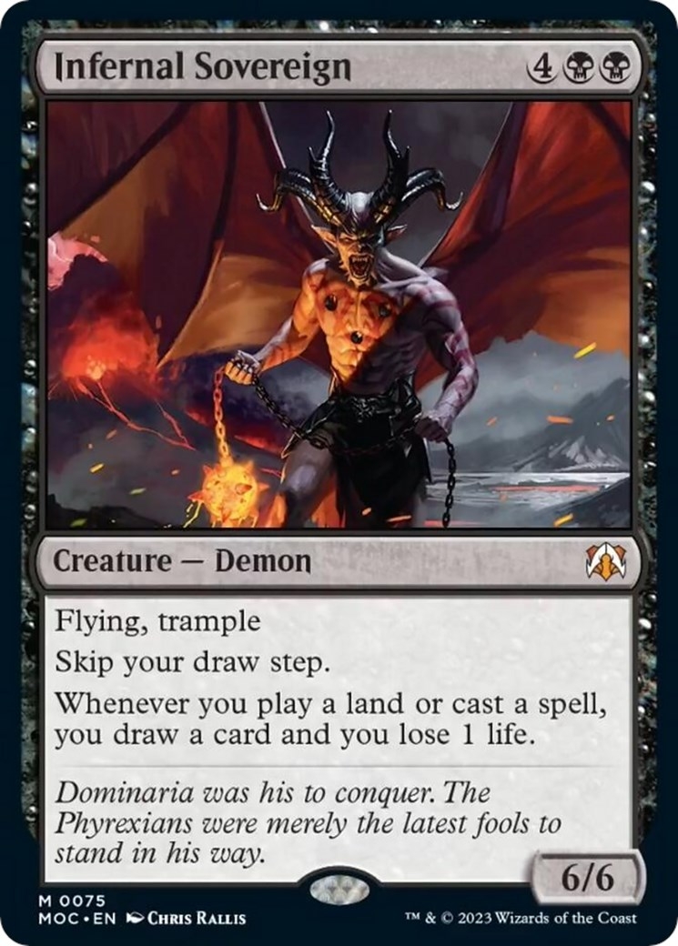 Infernal Sovereign [March of the Machine Commander]