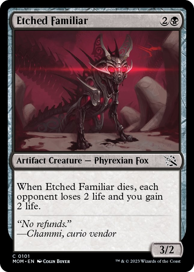 Etched Familiar [March of the Machine]