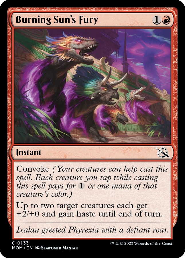 Burning Sun's Fury [March of the Machine]