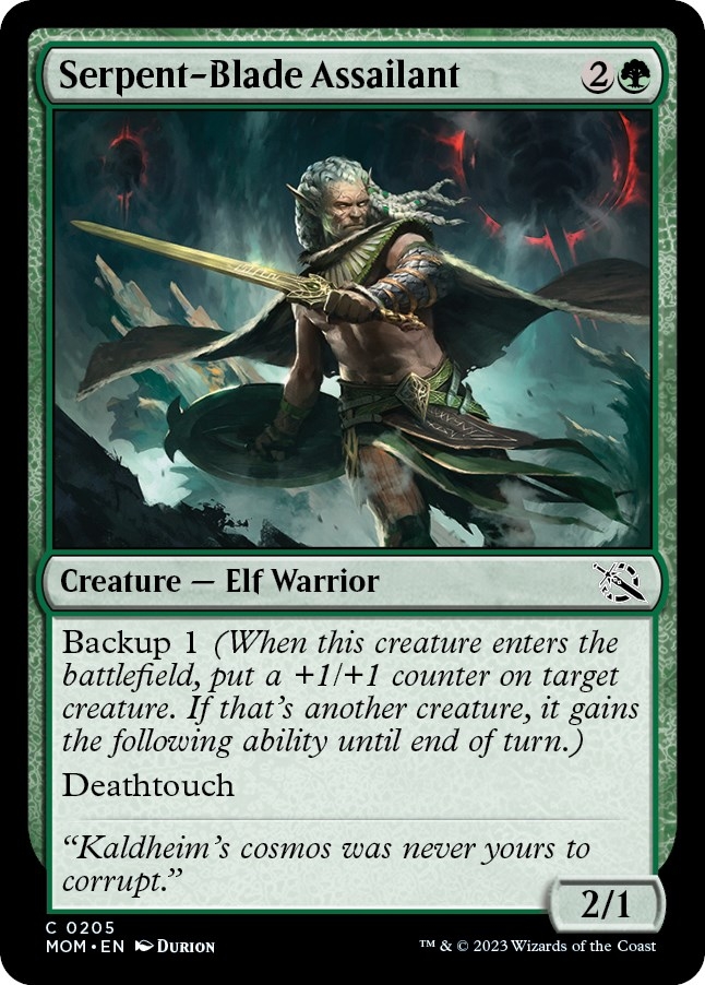 Serpent-Blade Assailant [March of the Machine]