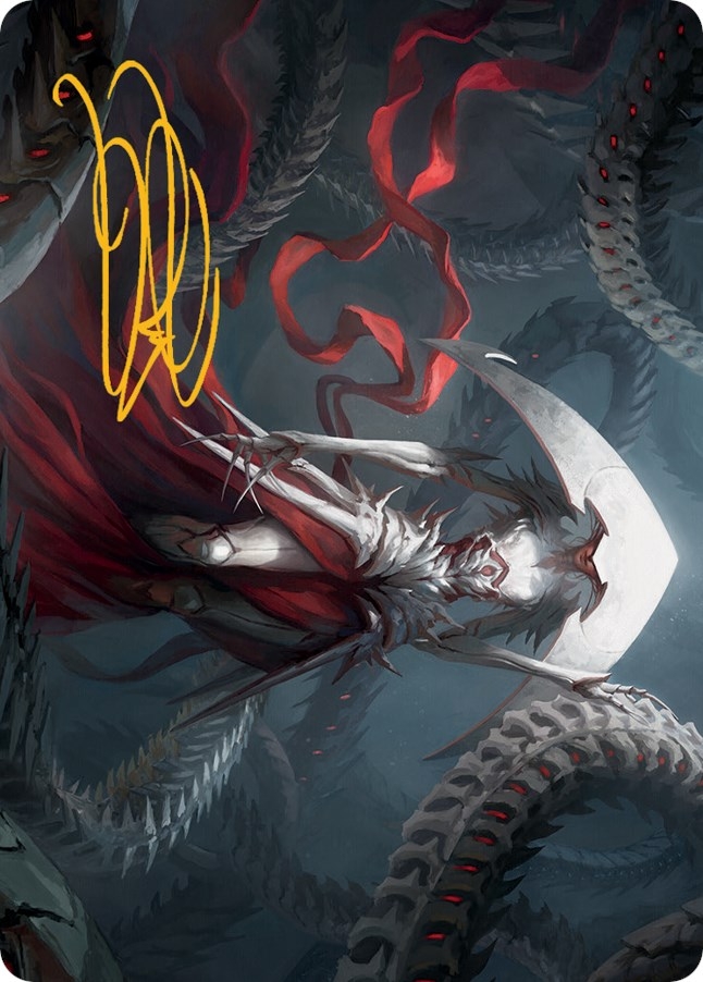 Elesh Norn Art Card (Gold-Stamped Signature) [March of the Machine Art Series]