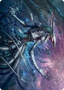 Jin-Gitaxias Art Card [March of the Machine Art Series]