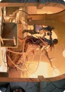 Rona, Tolarian Obliterator Art Card [March of the Machine Art Series]