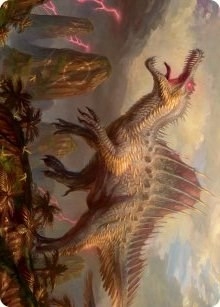 Etali, Primal Conqueror Art Card [March of the Machine Art Series]