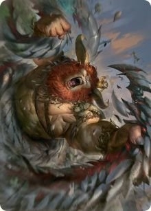 Borborygmos and Fblthp Art Card (42) [March of the Machine Art Series]