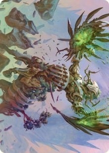 Botanical Brawler Art Card [March of the Machine Art Series]