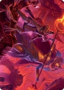 Djeru and Hazoret Art Card [March of the Machine Art Series]