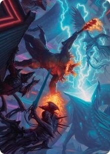 Hidetsugu and Kairi Art Card [March of the Machine Art Series]