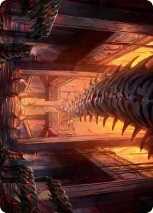 Bloodfell Caves Art Card [March of the Machine Art Series]