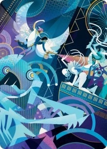 Errant and Giada Art Card [March of the Machine Art Series]