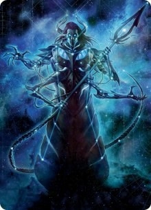 Heliod, the Warped Eclipse Art Card [March of the Machine Art Series]