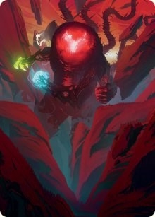 Omnath, Locus of All Art Card (62) [March of the Machine Art Series]