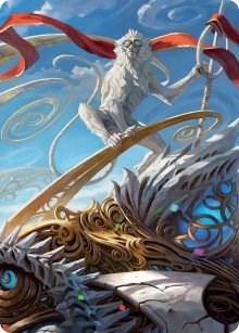 Ragavan, Nimble Pilferer Art Card [March of the Machine Art Series]