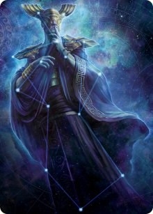 Atris, Oracle of Half-Truths Art Card [March of the Machine Art Series]