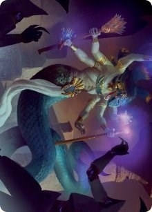 Imoti, Celebrant of Bounty Art Card [March of the Machine Art Series]