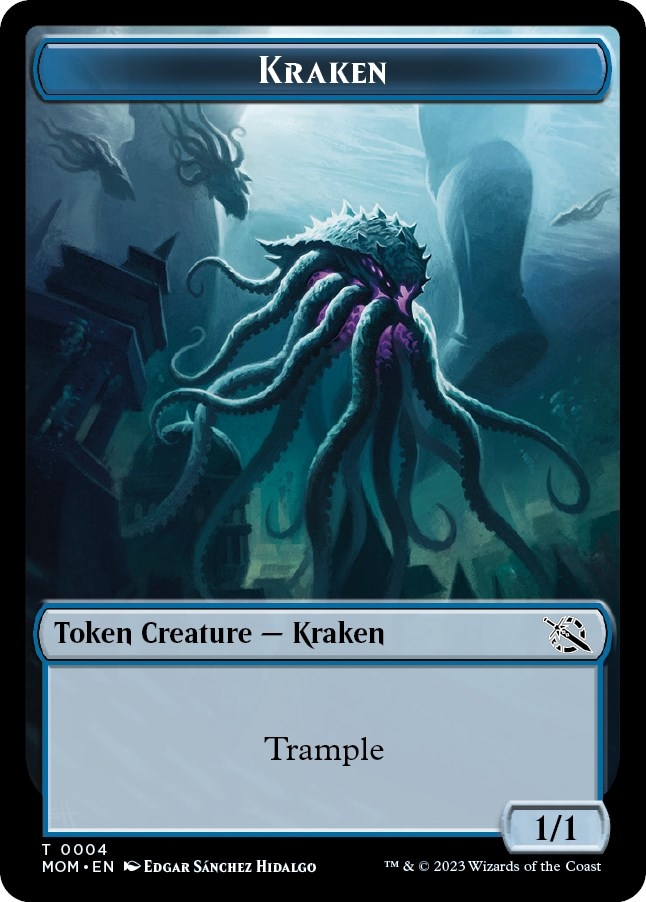 Kraken Token [March of the Machine Tokens]