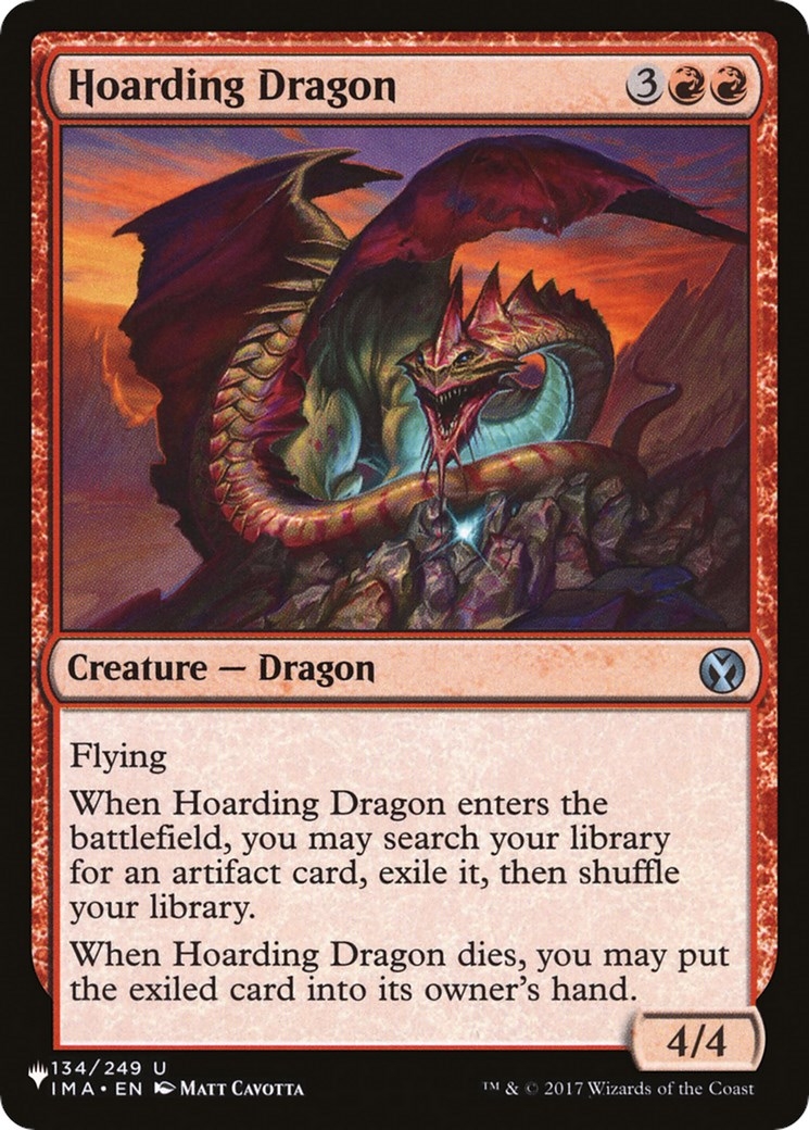 Hoarding Dragon (134/249) (LIST)