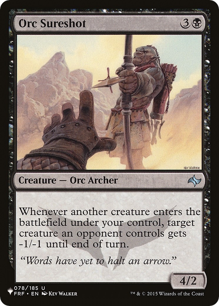 Orc Sureshot (078/185) (LIST)