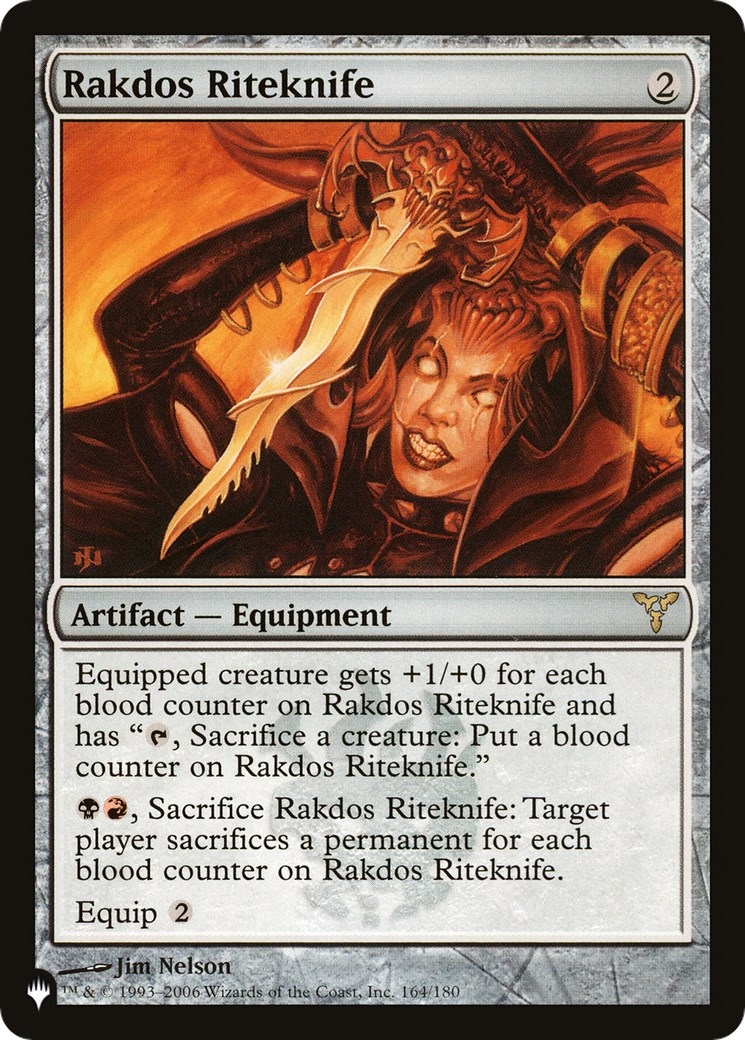Rakdos Riteknife [The List]