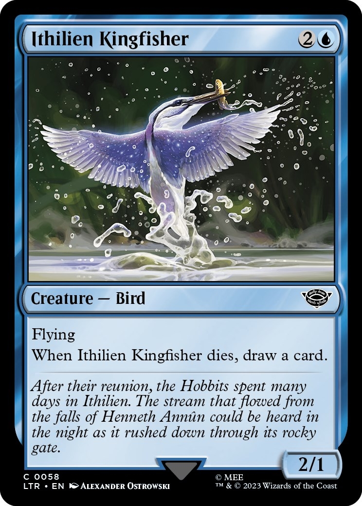 Ithilien Kingfisher [The Lord of the Rings: Tales of Middle-Earth]