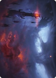 Shadow of the Enemy Art Card [The Lord of the Rings: Tales of Middle-earth Art Series]