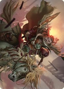 Eomer of the Riddermark Art Card [The Lord of the Rings: Tales of Middle-earth Art Series]