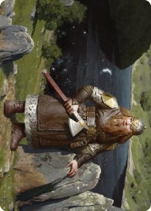 Mirrormere Guardian Art Card [The Lord of the Rings: Tales of Middle-earth Art Series]