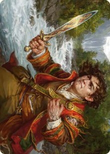 Frodo Baggins Art Card (16/81) [The Lord of the Rings: Tales of Middle-earth Art Series]