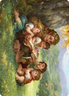 Samwise Gamgee Art Card (19/81) [The Lord of the Rings: Tales of Middle-earth Art Series]