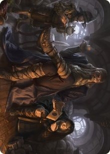 Sharkey, Tyrant of the Shire Art Card [The Lord of the Rings: Tales of Middle-earth Art Series]