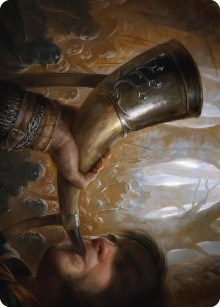 Horn of Gondor Art Card [The Lord of the Rings: Tales of Middle-earth Art Series]