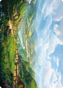 Plains Art Card [The Lord of the Rings: Tales of Middle-earth Art Series]