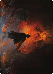 Pippin, Guard of the Citadel Art Card [The Lord of the Rings: Tales of Middle-earth Art Series]