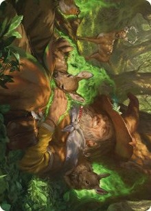 Asceticism Art Card [The Lord of the Rings: Tales of Middle-earth Art Series]